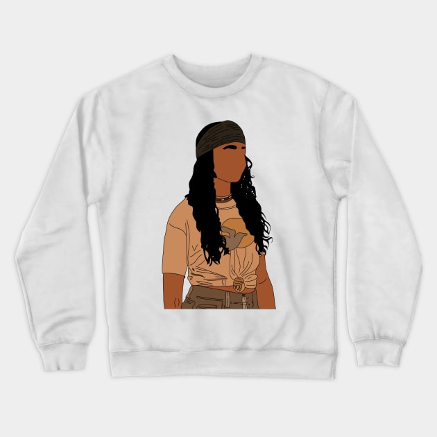 Outer Banks  Kiara Crewneck Sweatshirt by raffitidsgn